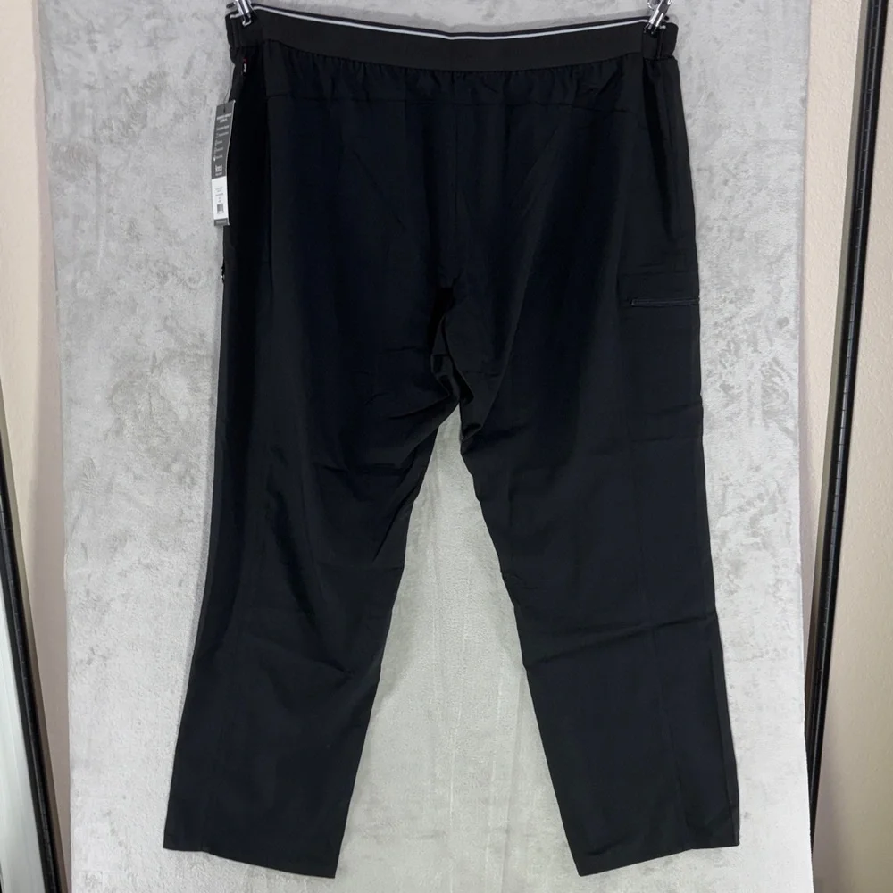 NWT--Grey's Anatomy Black Scrub Pant Spandex Stretch Size 4XL - Picture 6 of 9